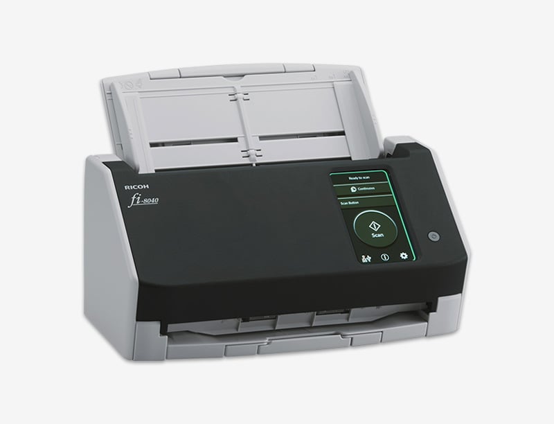 Ricoh fi-8040: Duplex - A4 - ADF 50 - 27 ppm - USB 2.0