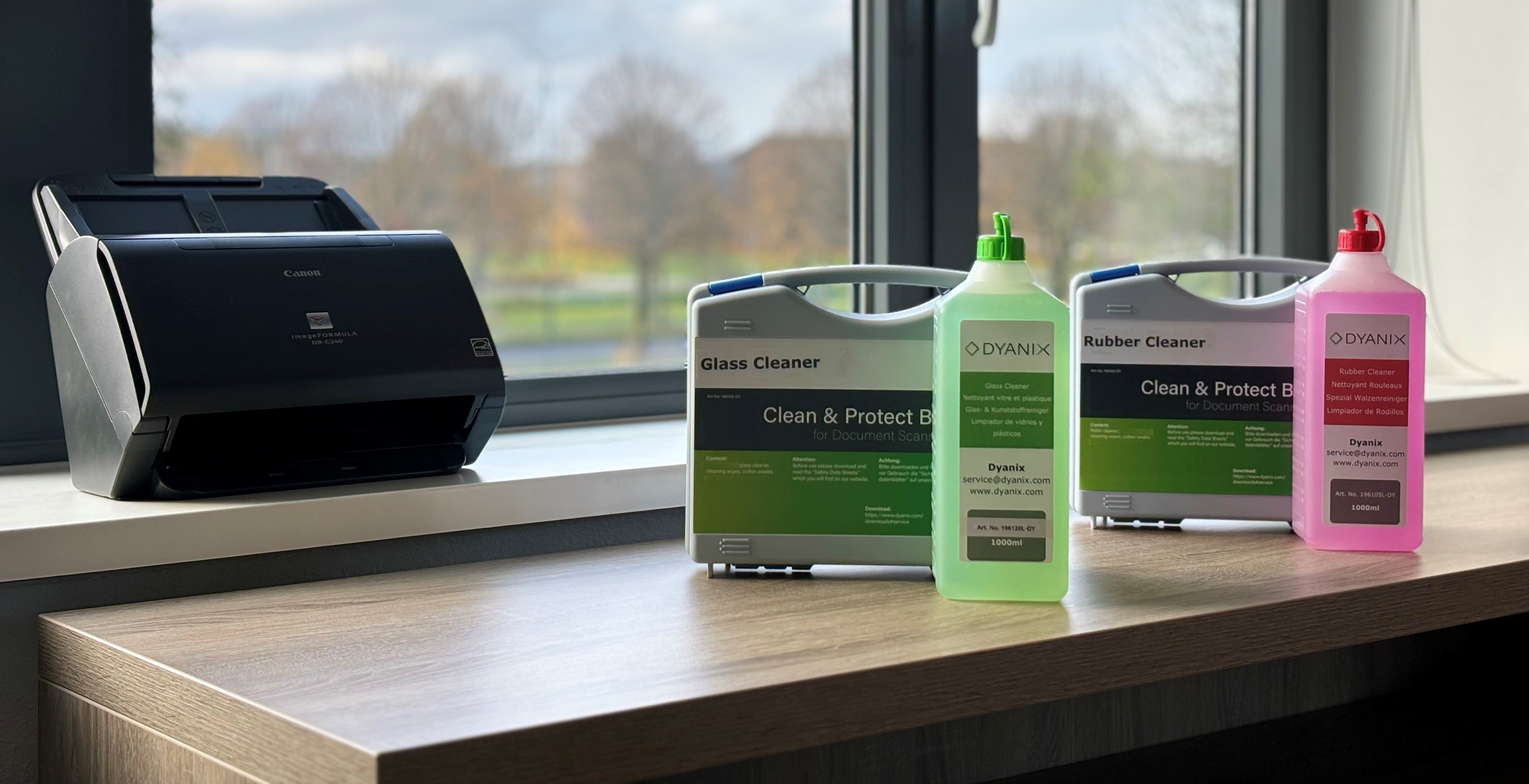 New Additions to the Dyanix Cleaning Product Line for Document Scanner ...