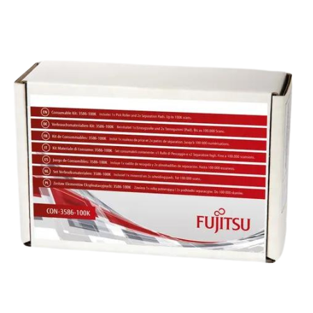 Consumable kit for the Fujitsu S1500/N1800/fi-6110.  