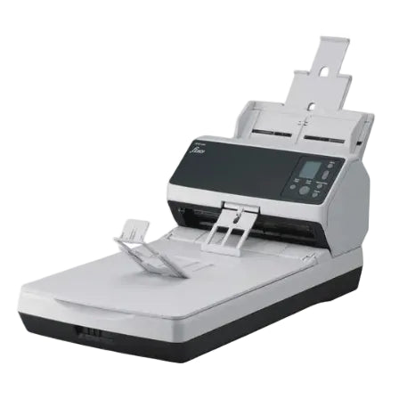 Document scanner on a white background